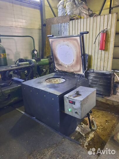 Печь для плавки алюминия