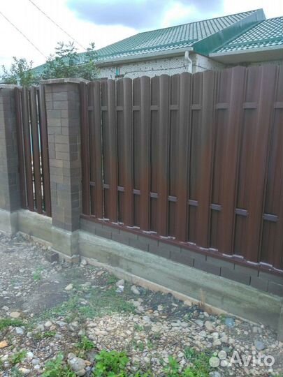 Навесы, Заборы