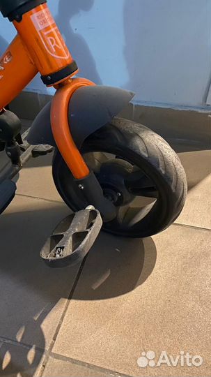 Детский велосипед с ручкой бу