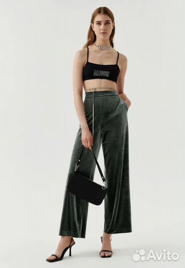 Брюки бархатные