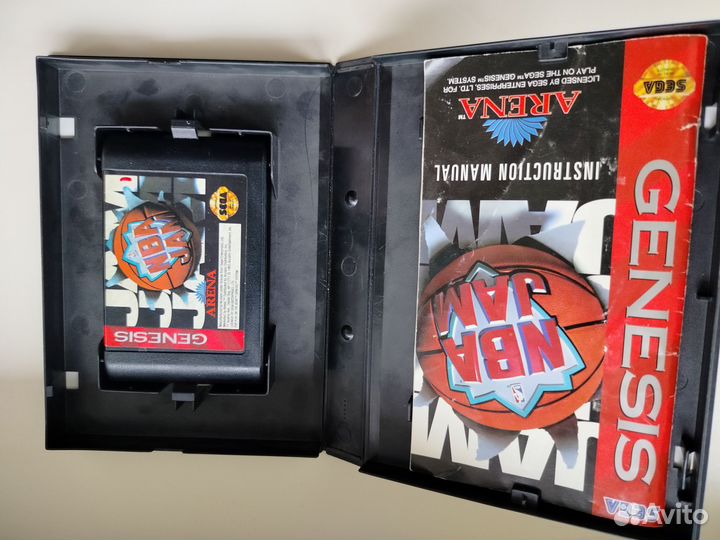 Картридж Sega оригинал NBA JAM