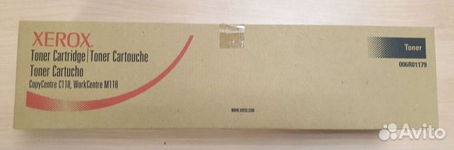 Тонер-картридж 006R01179 Xerox WC 118 оригинальный