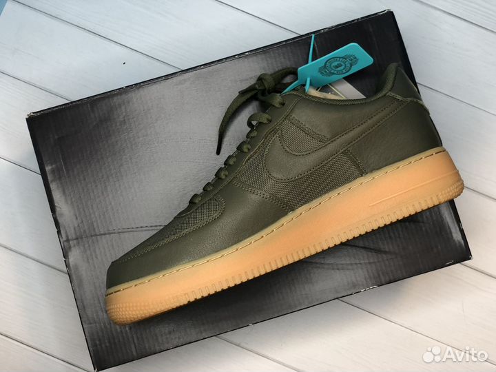 Nike air force 1 low olive gore-tex оригинал