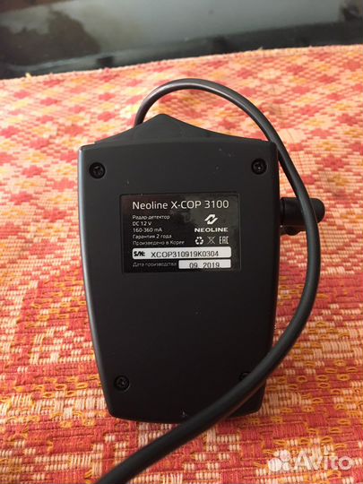 Антирадар neoline x-cop 3100