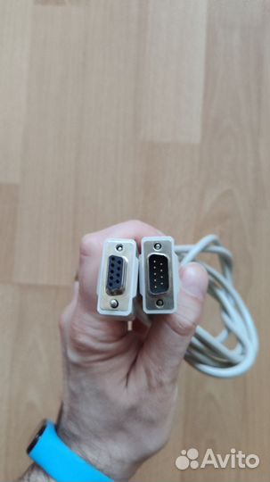 Кабель COM RS232 (D-Sub9(m) - D-Sub9(f) 1.5 метра