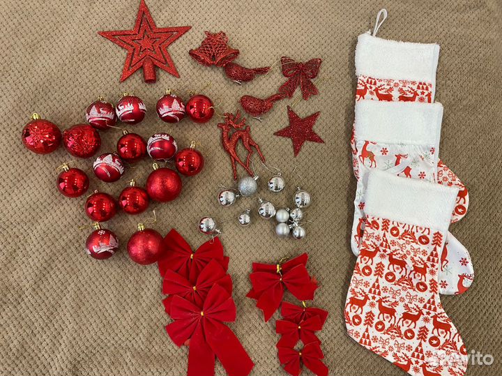 Новогодние украшения на елку