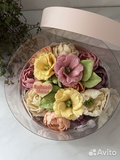 Зефирные букеты на День матери