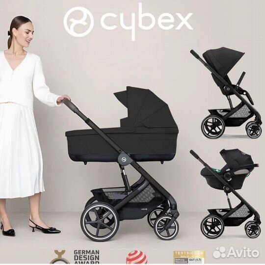 Новая Cybex Balios S Lux 3в1 2024