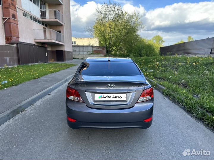 Hyundai Solaris 1.4 AT, 2013, 222 888 км