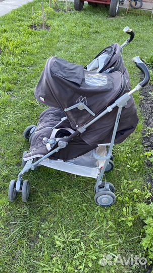 Коляска трость для двойни Maclaren Twin Techno