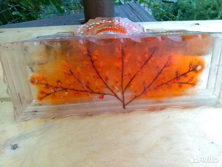 Подсвечник на 2 свечи с подчасником СССР