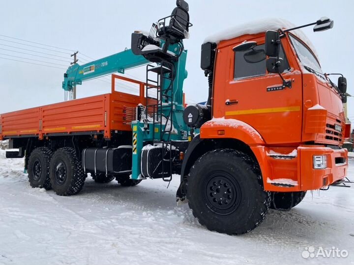 КамАЗ 43118-3027-50 с КМУ, 2023