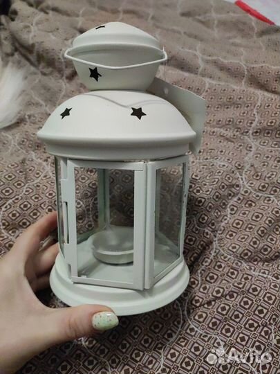 Новый Подсвечник-фонарь IKEA Ротера