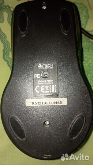 Игровая мышь A4Tech X-710BK