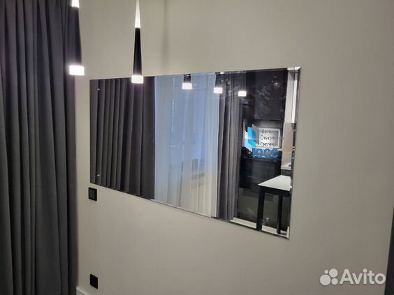 Зеркало 175х75 / серебро