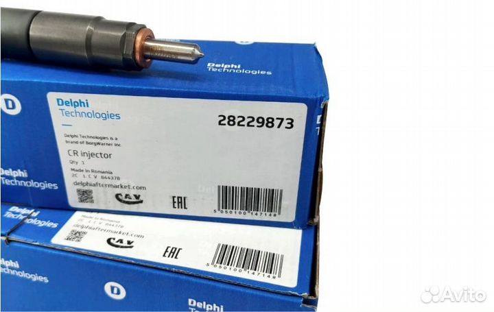 Форсунка топливная Delphi 28229873 (33800-4A710) E
