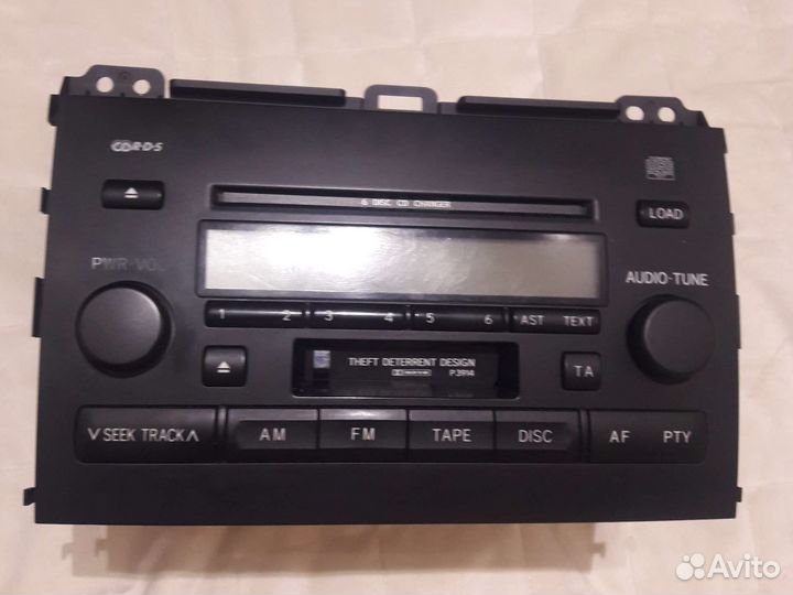 Магнитола Toyota prado 120