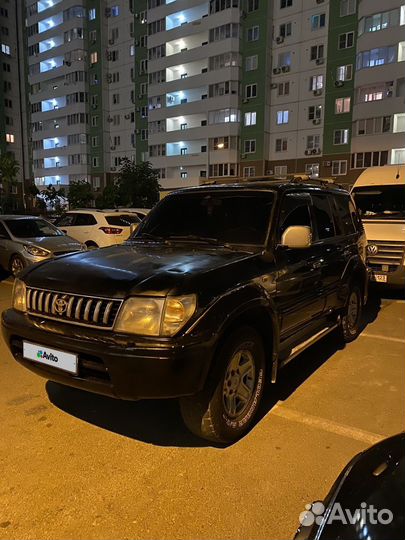 Toyota Land Cruiser Prado 3.4 AT, 1998, 460 000 км