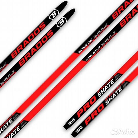 Лыжи PRO Brados Air Carbon Skating гоночные