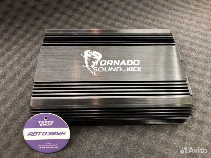 Усилитель Kicx Tornado Sound 800.1