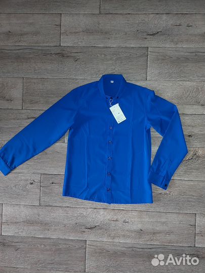 Рубашка подростковая на мальчика школьная