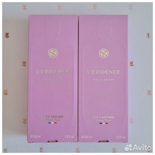 Yves rocher Evidence Эвиденс интенс духи гель