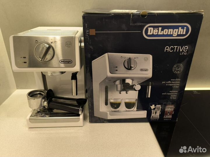 Кофемашина delonghi рожковая