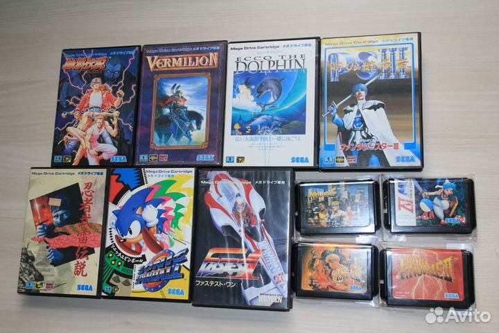 Игры Sega MegaDrive japan оригиналы редкость