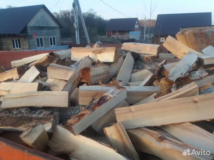 Дрова в мешках