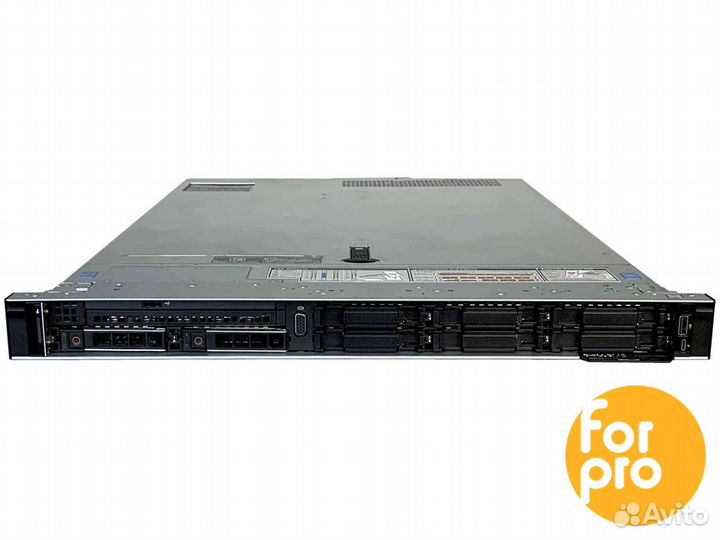 Сервер dell R640 8SFF 2x6138Gold 64GB, H730