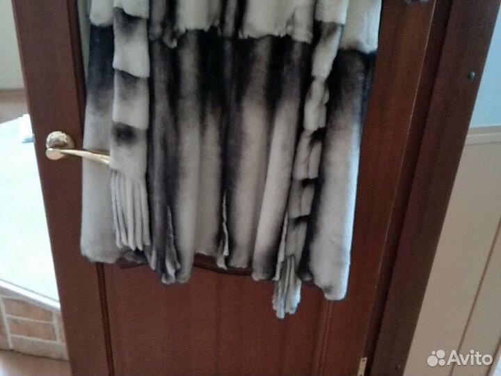 Шуба из стриженой норки