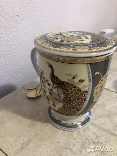 Чашка чайная с ситечком для заварки