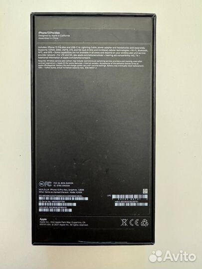 iPhone 13 Pro Max, 128 ГБ