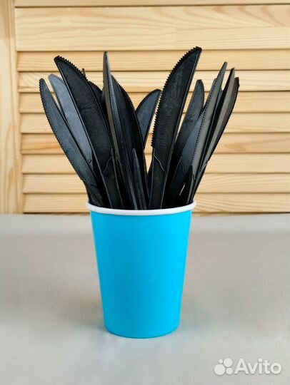 Ножи черные из кукурузного крахмала