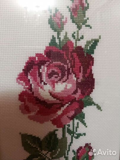 Картина вышитая крестом