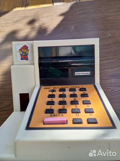 Электроника касса игрушка