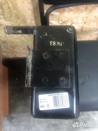 Радиатор отопителя маз медный 4-х рядный шааз