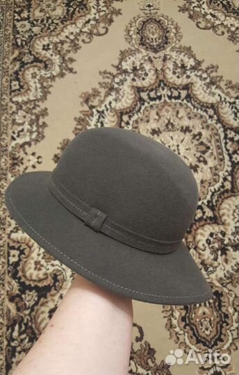 Шляпа фетровая демисезон женская новая, бейсболка