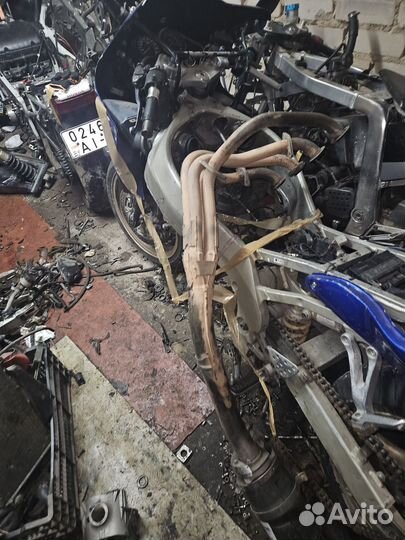 Kawasaki zx9r коллектор выпускной штаны