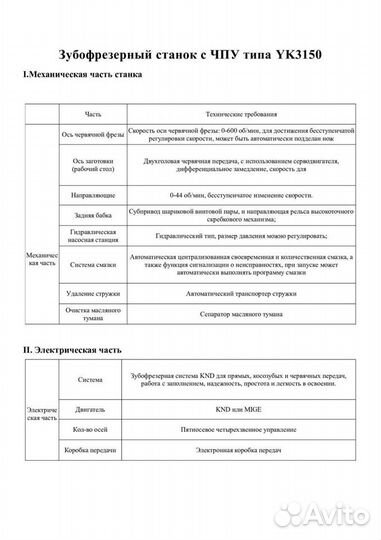 Зубофрезерный станок с чпу YK3150