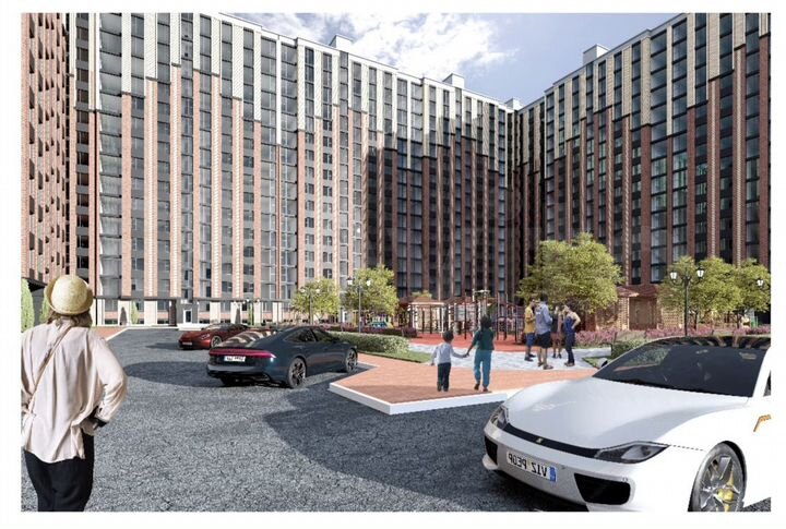 1-к. квартира, 54,5 м², 4/17 эт.