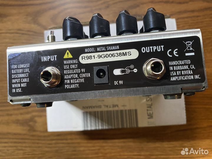 Гитарные педали Rivera Metal /tc electronic Vortex