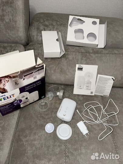 Молокоотсос avent электрический