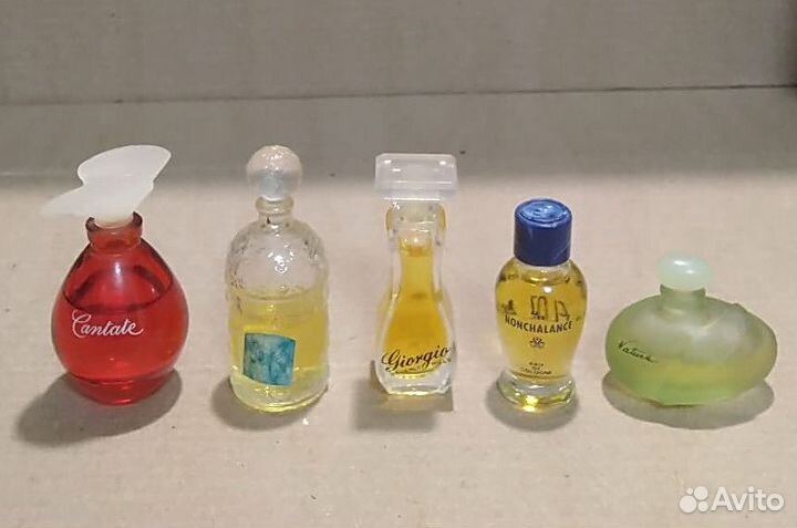 Миниатюры Yves Rocher и другие, винтаж