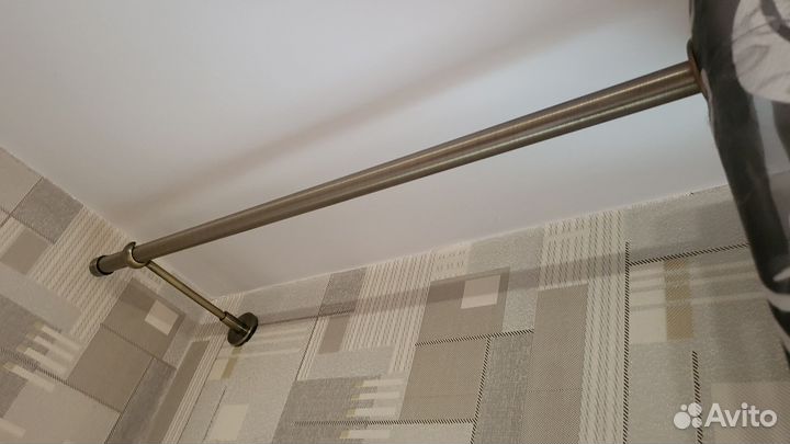 Карниз для штор настенный металлический 280 см