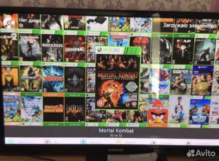 Xbox 360s freeboot+много игр