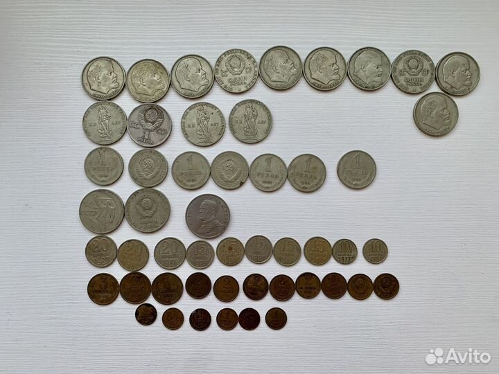 Монеты СССР с Лениным