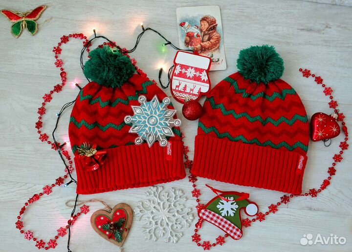 Шапка новогодняя Coca Cola