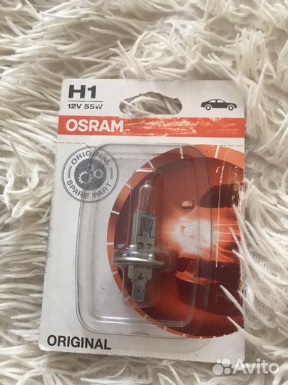 Автолампа osram H1 12v 55w P14.5s 64150-01B