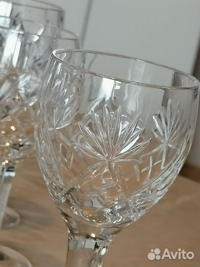 Фужеры хрустальные